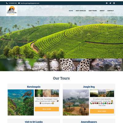 PHP Designers | Dashboard | Leisure Travels sri Lanka 